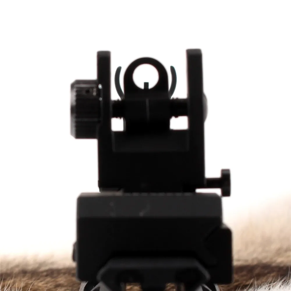 

Reddot Quick Deploy Flip Up Low Profile Front And Rear Sight Set Standard Tactical AR-15 Flat-Top With Windage Adjustment