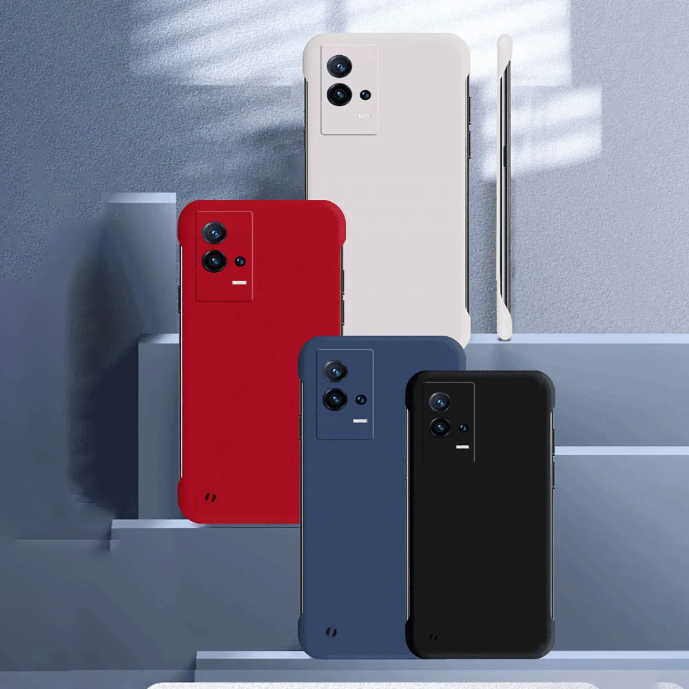 ДЛЯ Vivo Iqoo 8 чехол для телефона 8pro простой однотонный устойчивый к падению Жесткий