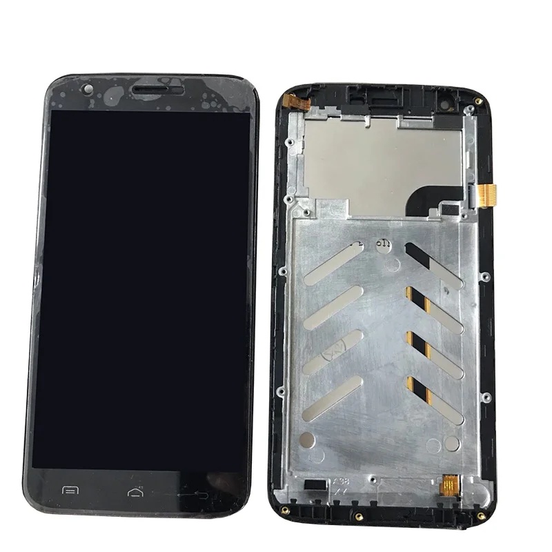 With Frame(Y100Plus) 5," ЖК-дисплей с рамкой для Doogee Valencia 2 Y100 Plus ЖК-дисплей с сенсорным экраном дигитайзер Сенсорная панель в сборе - Цвет: With Frame(Y100Plus)