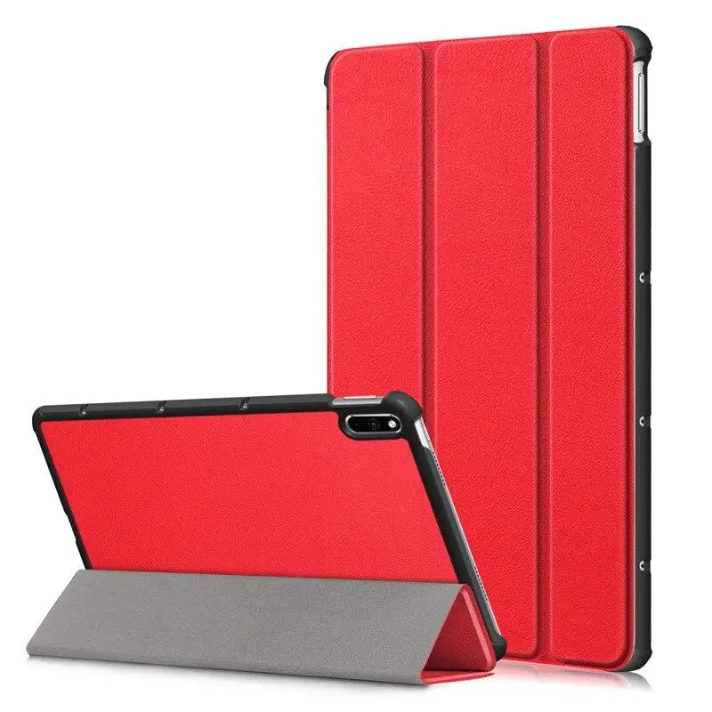 

For Huawei MatePad 10.4 BAH3-AL00 BAH3-W09 Mate Pad 10.4 Tablet Case Custer Fold Stand Bracket Leather Cover