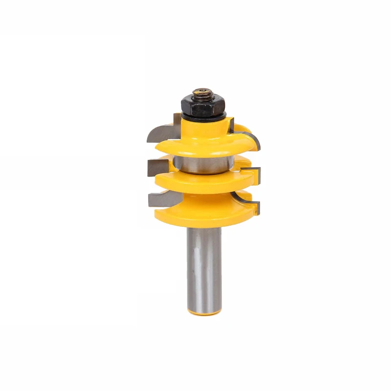 

LAVIE 12MM 1/2" Inch Stacked Rail & Stile Router Bit Ogee Woodworking Tenon Milling Cutter for Wood Work Tool Cutters Bits 03082