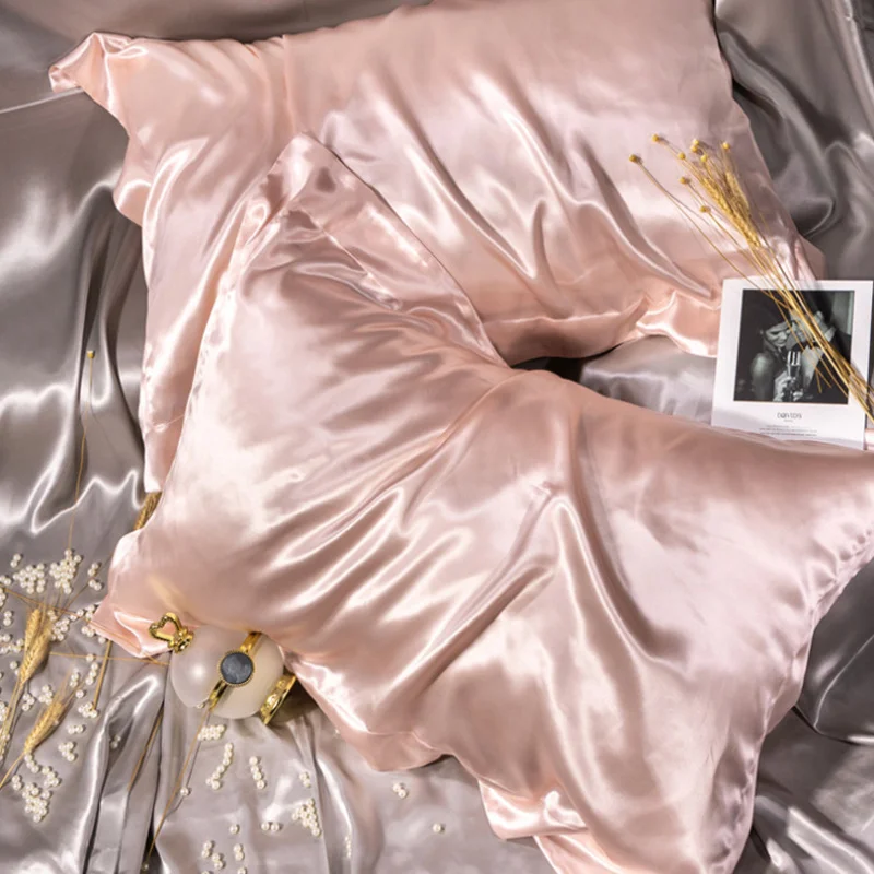 

100% Pure Silk Pillowcase Real Silk Pillowcase Natural Silk Pillowcase Mulberry Silk Pillow Case Silk Pillowcase