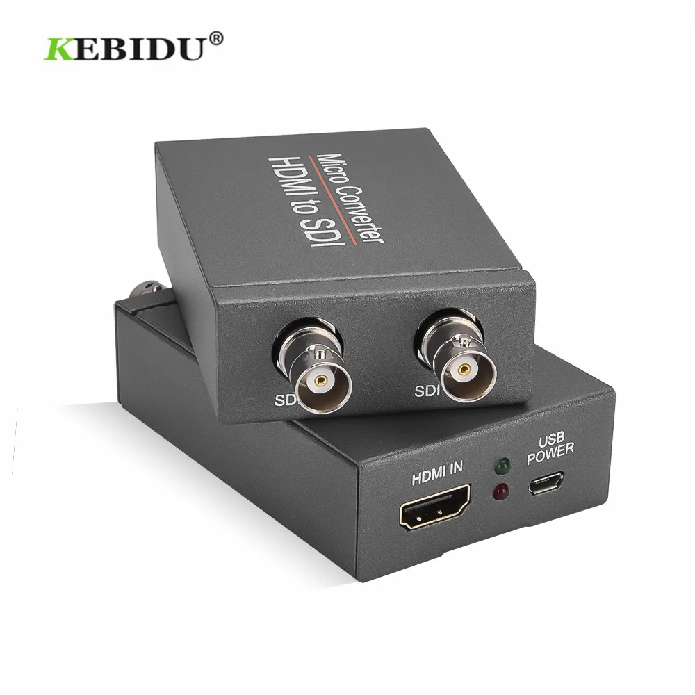 KEBIDU Mini 3G HD SD-SDI видео микро конвертер с аудио автоматическим форматом обнаружения