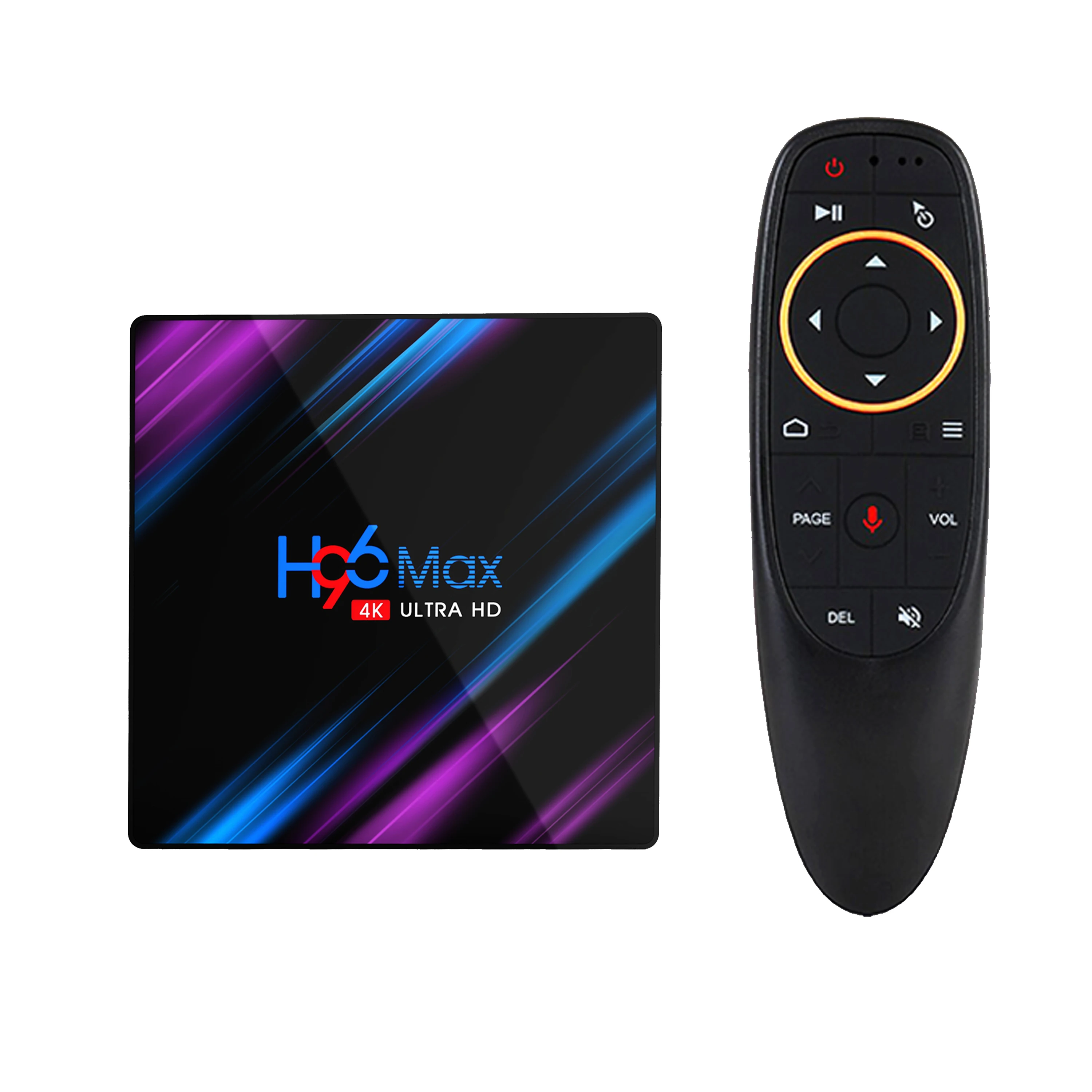 Новое поступление Android 9 0 tv Box H96 MAX 3318 Rockchip RK3318 четырехъядерный ОЗУ 4 Гб ПЗУ 64