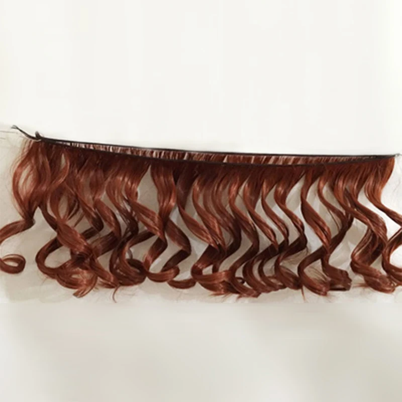 1 шт. 15 см * 100 прическа большая волнистая фотосессия/волосы для кукол 1/3 1/4 BJD SD