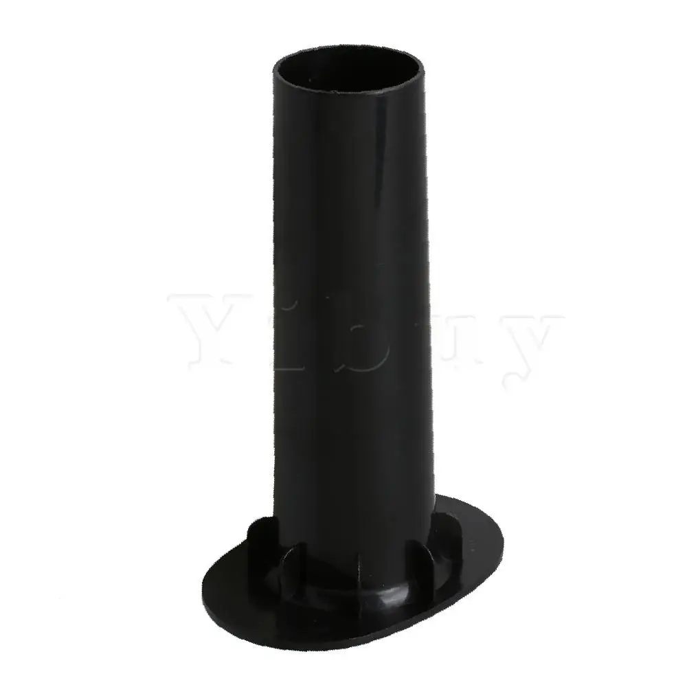 Yibuy черный динамик ABS порт трубка 6-10 дюймов 65*160 мм сабвуфер бас трубка
