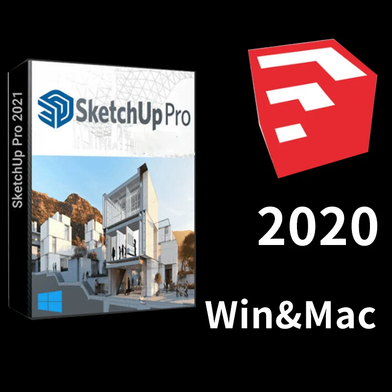

SketchUp Pro 2020 Multilingual 3D Design CAD Full Version Installation Package Used Free Forever and Quick Delivery