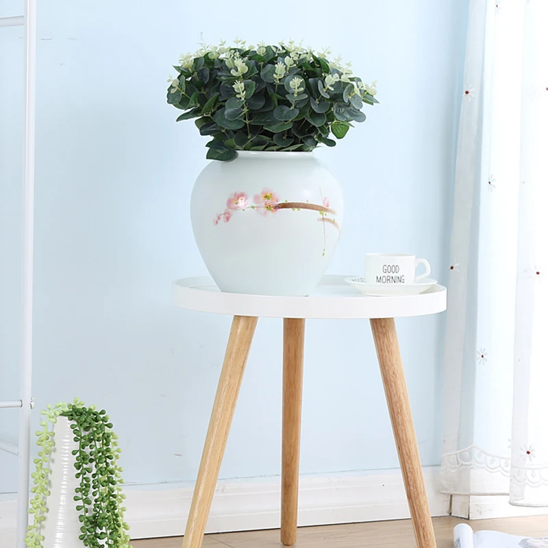 Зеленые искусственные листья большие эвкалипта настенный материал Декоративные