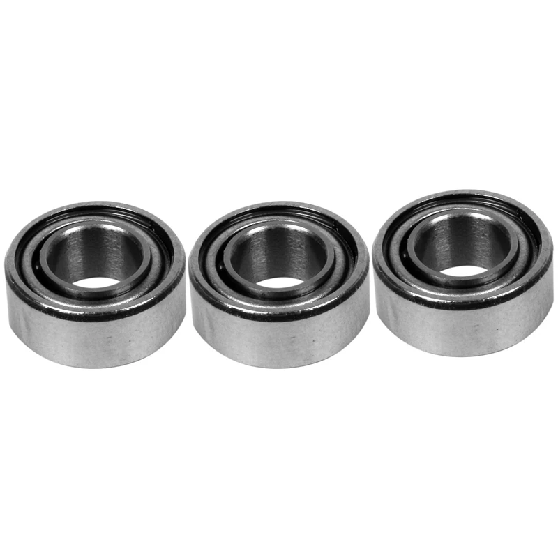 

20Pcs Miniature Sealed Metal Shielded Metric Radial Ball Bearing MR105 ZZ - 10pcs 5X10X4MM & 10Pcs 5X11X 4MM