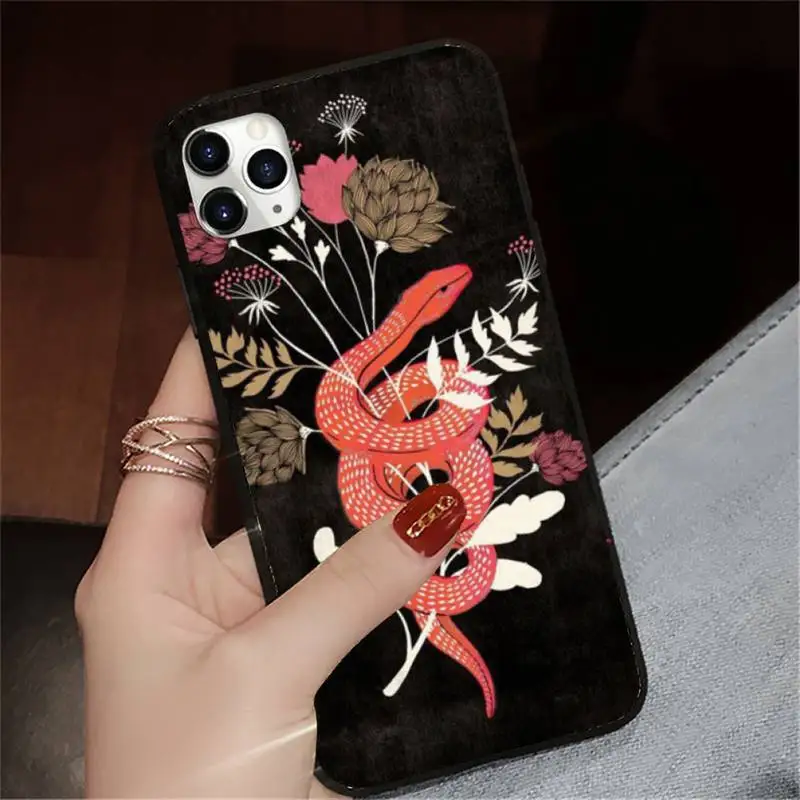 

snake animal case for airpods Phone Case for iPhone 11 12 pro XS MAX 8 7 6 6S Plus X 5S SE 2020 XR