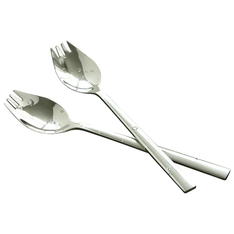 

KitchenAce 1pc Stainless Steel Multifunction Kitchen Digging Spoon Special Spoon Sawtooth Spoon For Fruit&Vegetable Noodle Spoon