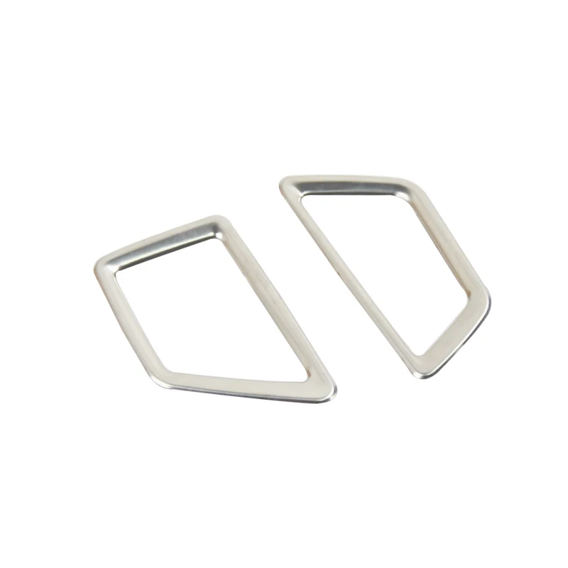 

Stainless Steel For Peugeot 3008 GT 5008 2nd 2017-2021 Car front Small air outlet Decoration Cover Trim Sticker Car Styling 2pcs