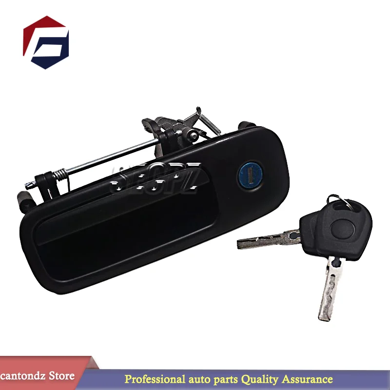 

1J6827297G 1J6827565B Tailgate Rear Outer Door Handle with Lock 2 Keys for GOLF IV Lupo Seat Arosa 1997-2006