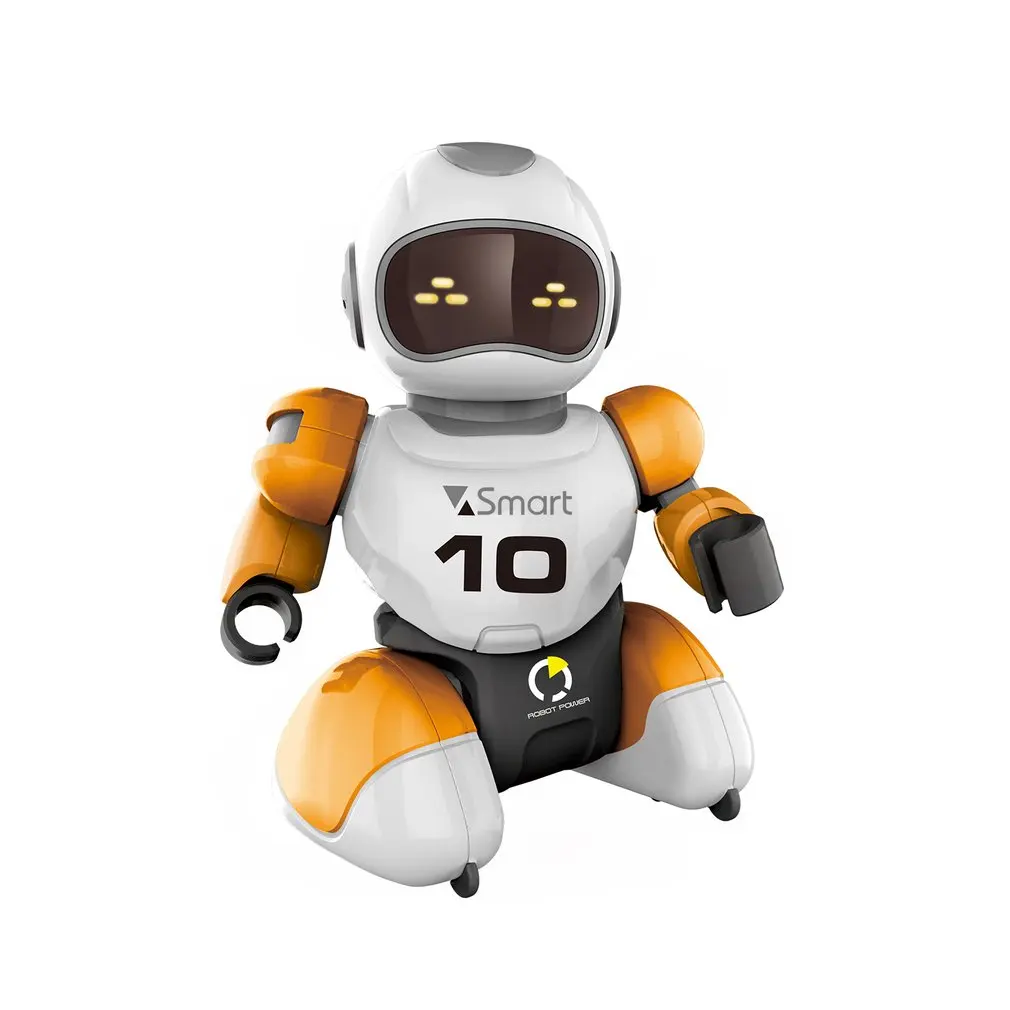 1pcs robot RC робот Kawaii мультяшный умный игровой футбол роботизированное дистанционное управление игрушки Электрический Поющий танцы футбольный робот для детская игрушка - Цвет: 1pcs robot