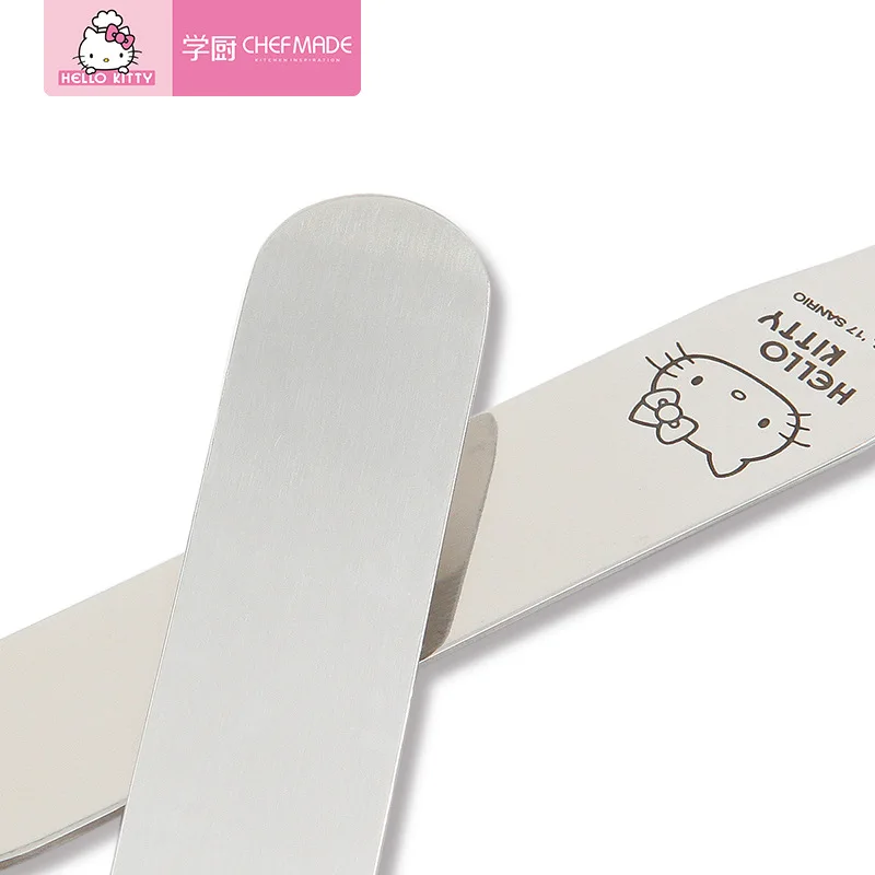 2 шт./компл. CHEFMADE рисунок «Hello Kitty» Кухня Еда Класс Нержавеющая сталь соблазнительный крем масло для лопатка для торта Формы для выпечки украшения шпатель инструмент