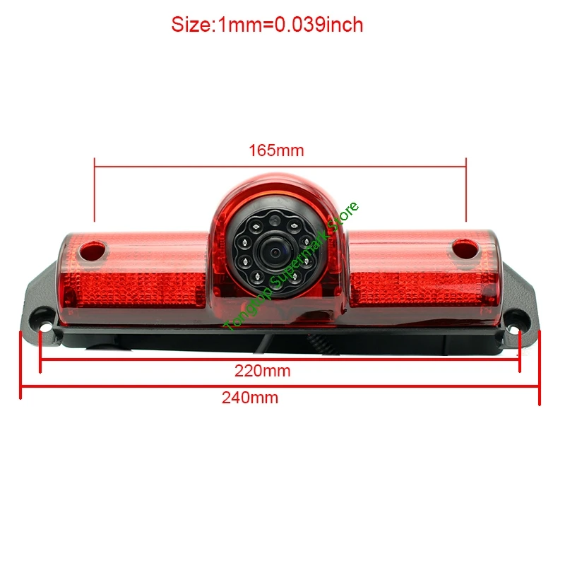 Водонепроницаемый инфракрасный светодиодный автомобильный тормоз светильник