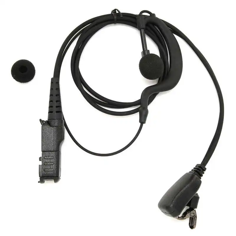 universal remote 433mhz control Walkie‑Talkie Headphone G Shape Earpiece and Mic for Motorola XIR | Электроника