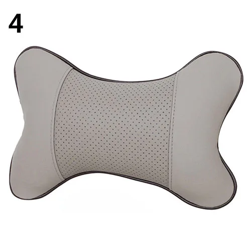 1 шт. искусственная кожа воздухопроницаемая сетка подголовник для автомобиля