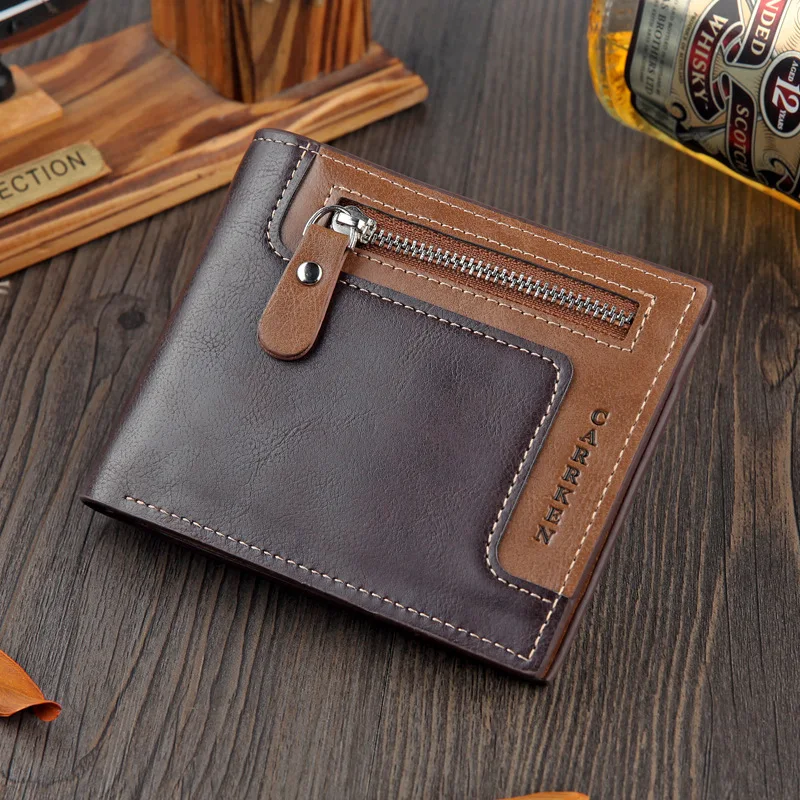 Новинка мужская в деловом повседневном стиле чехол-кошелек из искусственной