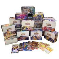 324pcs pokemon cards box tcg sun moon evolutions pokemon booster shinny card pokemon game toy kids birthday gift