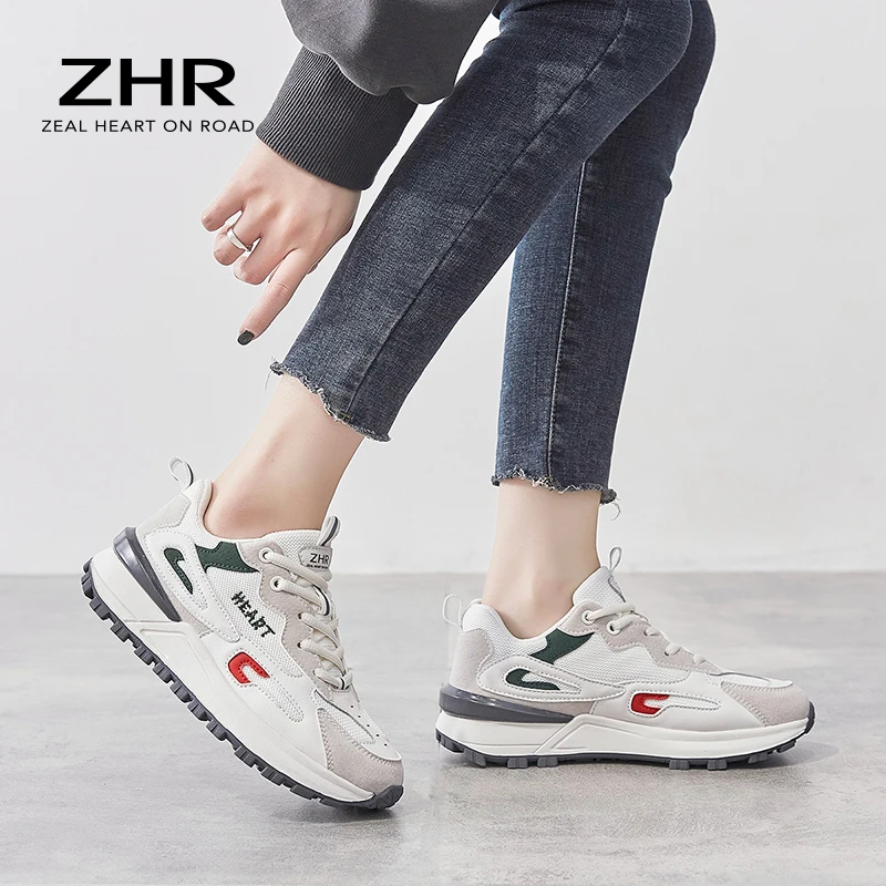 

2021 Spring Casual Sneakers Women Sport Shoes Fashion Tennis Runnig Trainers Breathable Ladies Vulcanized Shoes Luxury Brand