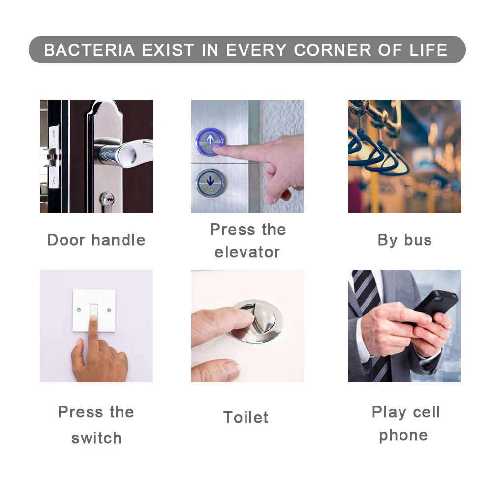 60 мл Антибактериальный увлажняющий дезинфицирующее средство для рук