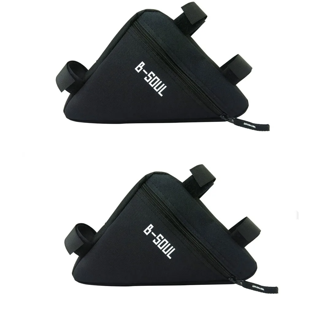 2 шт. велосипедная Рама Передняя труба сумка для велосипеда держатель седло