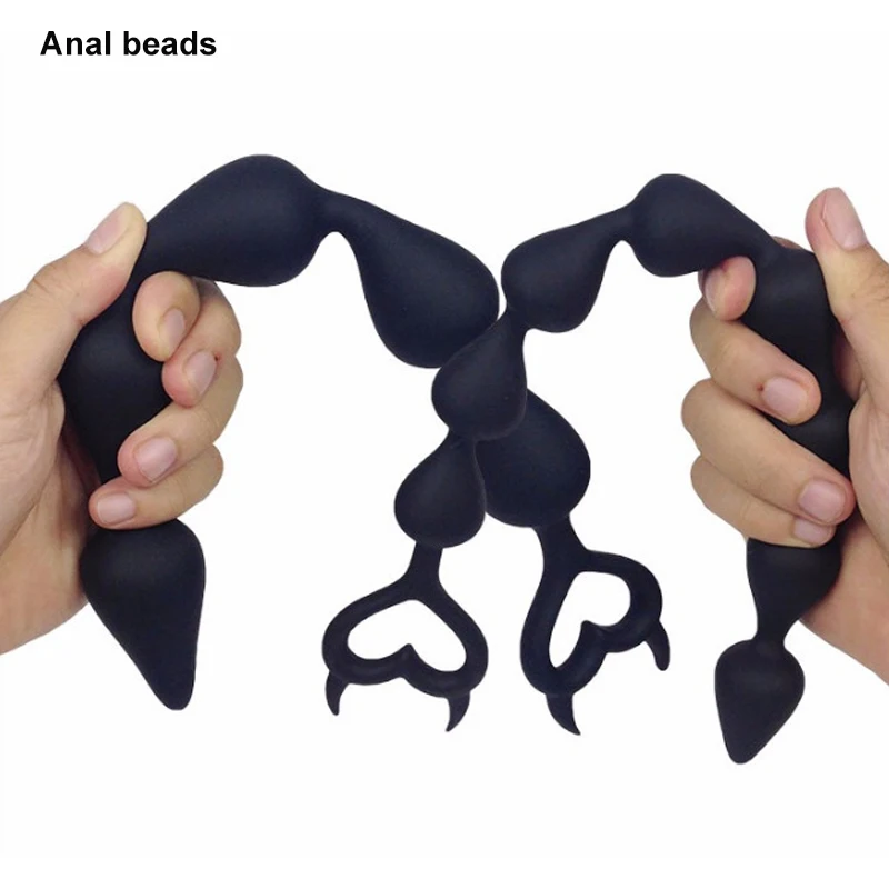 36cm silicone anal beads plug butt balls sex toys for women dilatator Anus Backyard prostate massage | Красота и здоровье