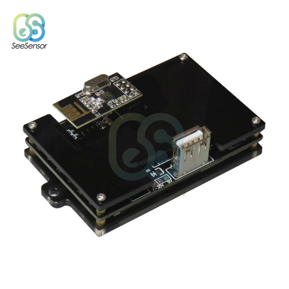 DC 500V 500A 2.4-дюймовый TFT LCD-дисплей Беспроводной вольтметр-амперметр Тестер емкости аккумулятора Мощность напряжения Ток Монитор