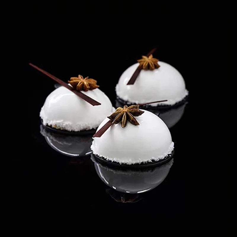 

Силиконовая форма в форме полушара, форма для выпечки торта, мусса, форма для шоколада, желе, инструмент для украшения торта