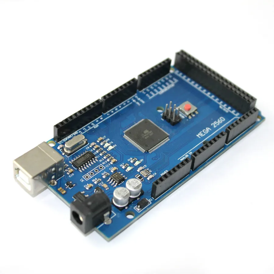Плата MEGA2560 Mega 2560 R3 REV3 Φ CH340G AVR на USB-кабеле совместимом с arduino макетная плата |
