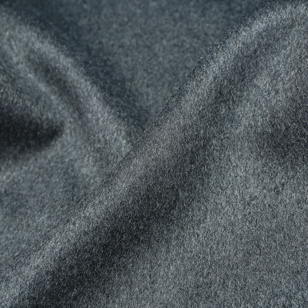 Mu Yuan Yang Брендовое осенне-зимнее Новое мужское шерстяное пальто однотонного цвета