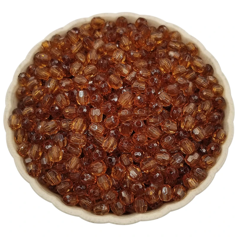 Алмазные акриловые бусины горячей огранки для рукоделия изготовления украшений