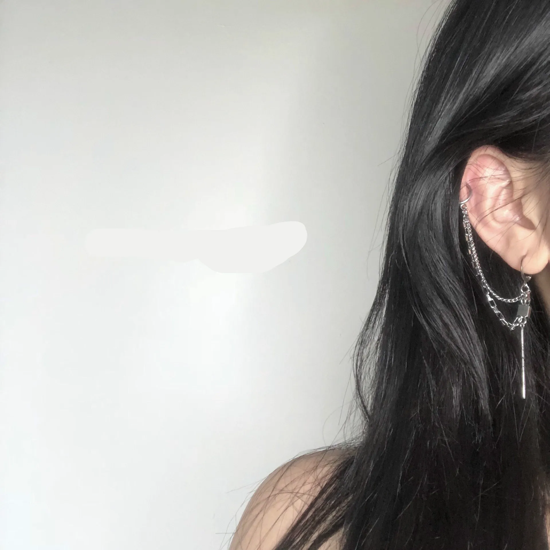 Стильные клипсы для ушей в стиле панк новая очаровательная индивидуальная