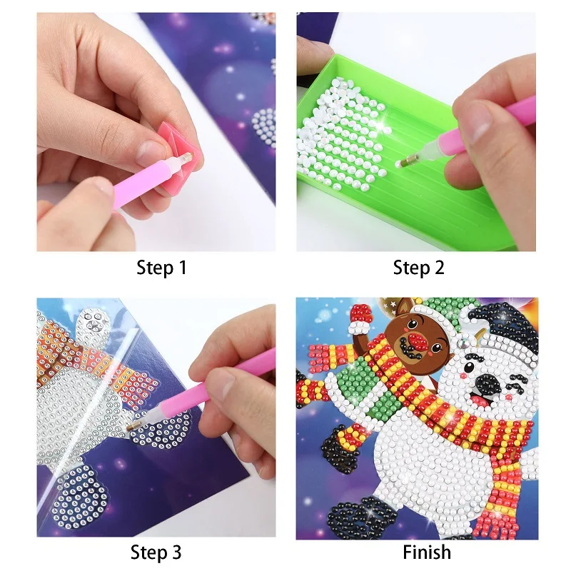 8 шт./набор Детские открытки-поздравительные открытки |