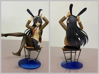 anime toys adolescent stupid dont dream bunny girl senpai sakurajima mai chair changeable face boxed figurefigure sexy