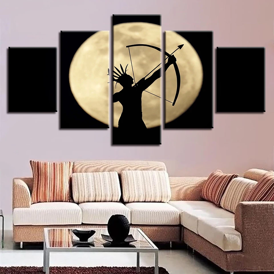 Spaceman земля Юпитер Венера Солнце Луна и Вселенная 5 шт. настенные картины для