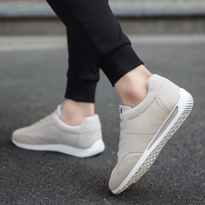 Кеды мужские с низким вырезом повседневные холщовые кроссовки на шнуровке