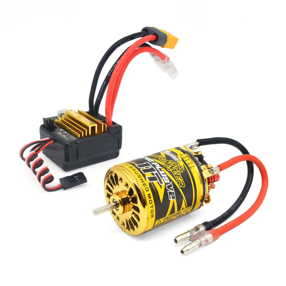 Машинка с щеточным двигателем SURPASS HOBBY 540PLUS V2 11T 13T 16T 20T 80A ESC для TRAXXAS Tamiya Kyosho 1/10 1/12 RC |