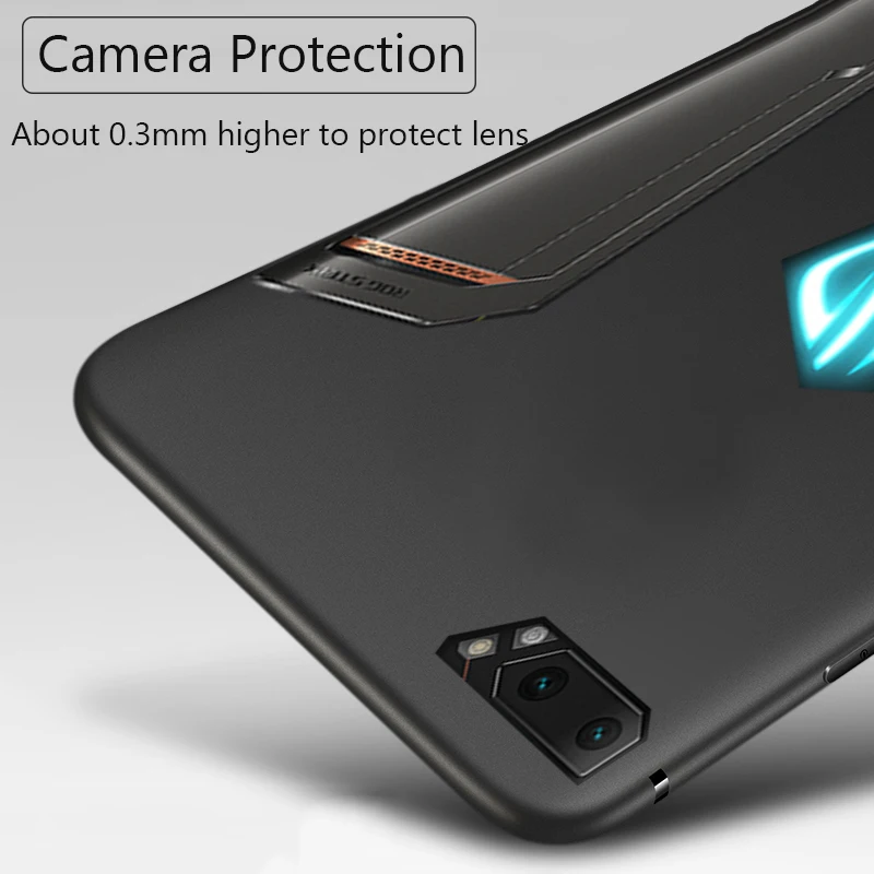 Lainergie для ASUS ROG Phone II простой чехол хорошо проданный матовый Мягкий силиконовый