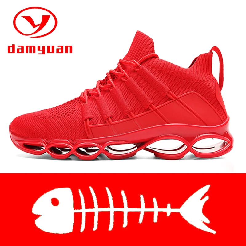 Новинка Модные дышащие кроссовки беговые удобная спортивная мужская обувь