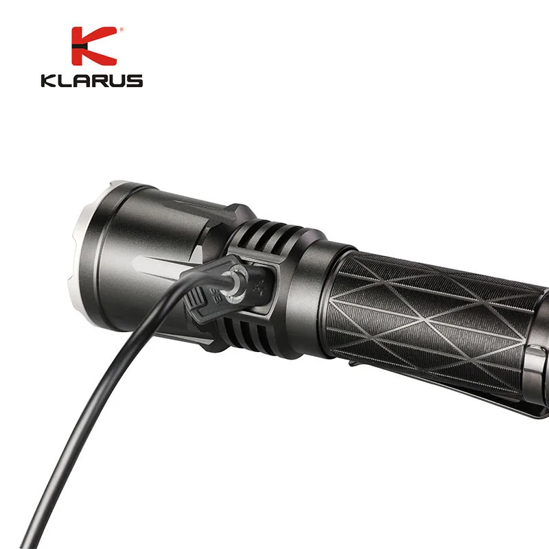 Фонарик Klarus XT21X светодиодный 4000 лм с литий ионным аккумулятором 21700|Фонарики и