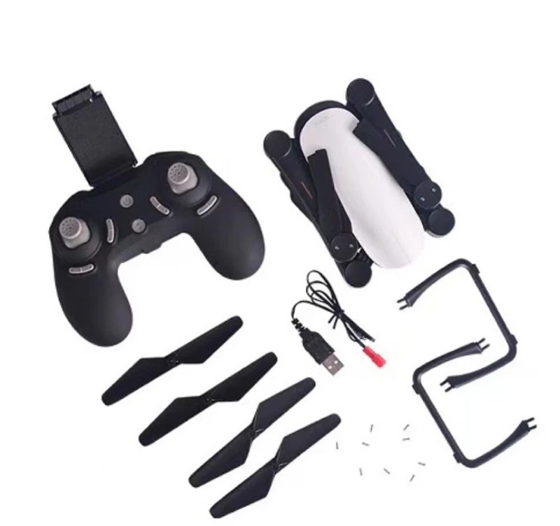 

New Folding Wifi FPV RC Drone Aircraft With Hd Camera Hd Picture Transmission Long Battery Life Electric Toy Aircraft Drone Toys