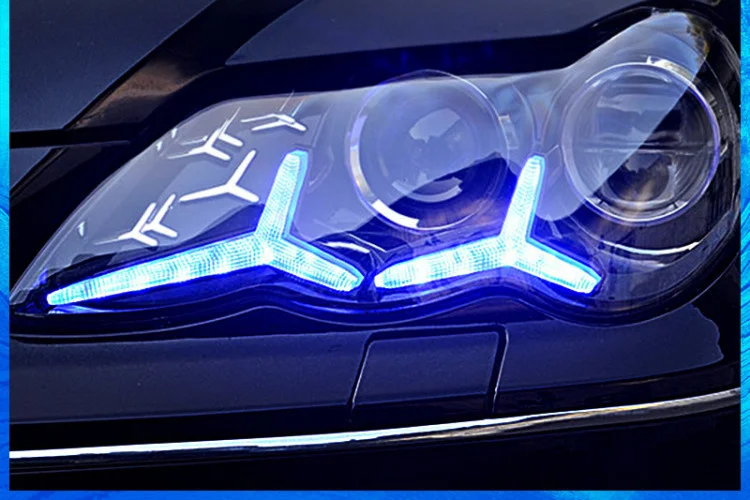 

eOsuns LED headlight assembly daytime running light with turn signal for Toyota reiz 2005-2009