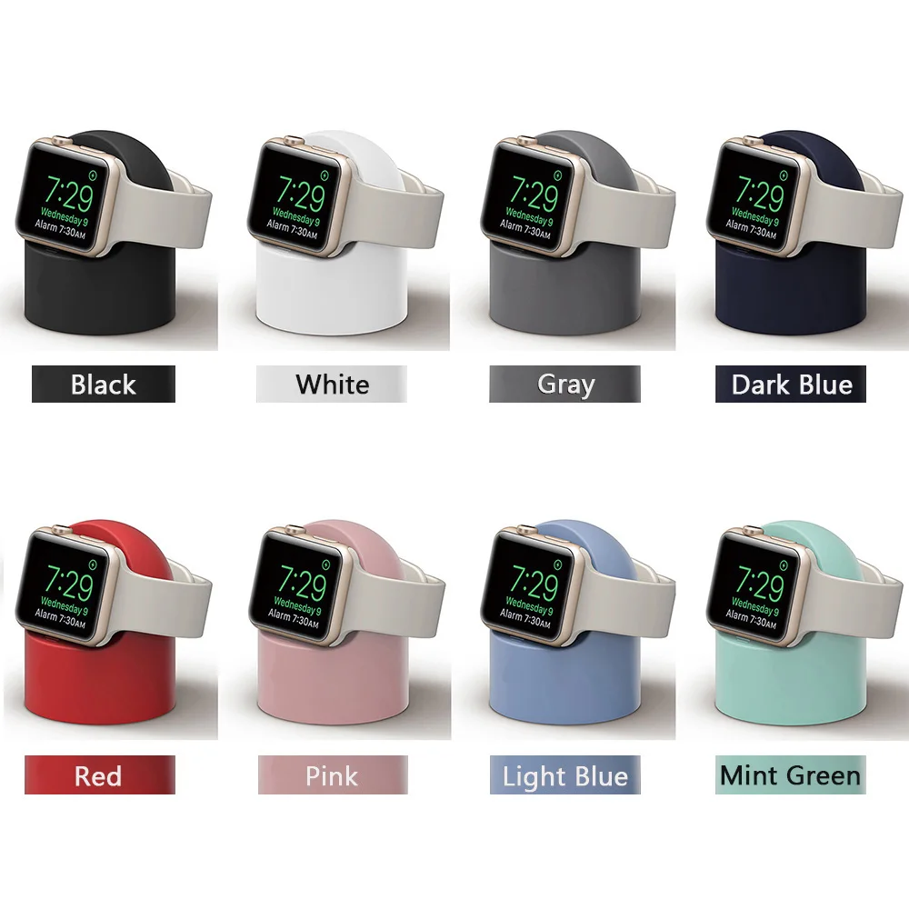Estaci&oacute;n de carga para Apple Watch, accesorios de 44mm, 40mm, 45mm, 41mm, 42mm y 38mm para iWatch, soporte de carga para Apple watch 7 6 5 4 3 se-1