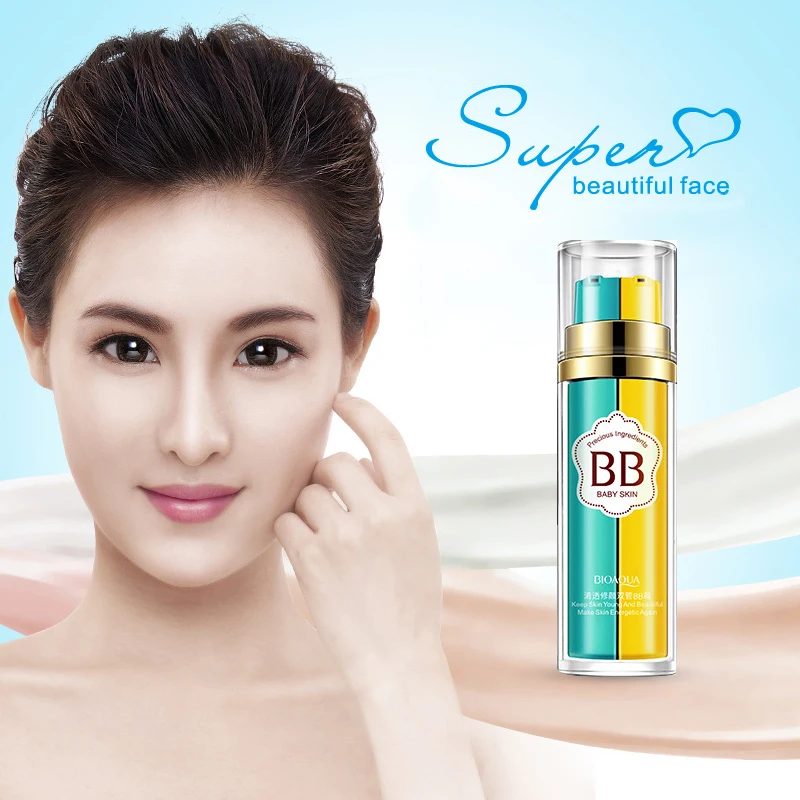 Крем для макияжа BIOAQUA bb тональный крем и основа в одной бутылке натуральный bband cc