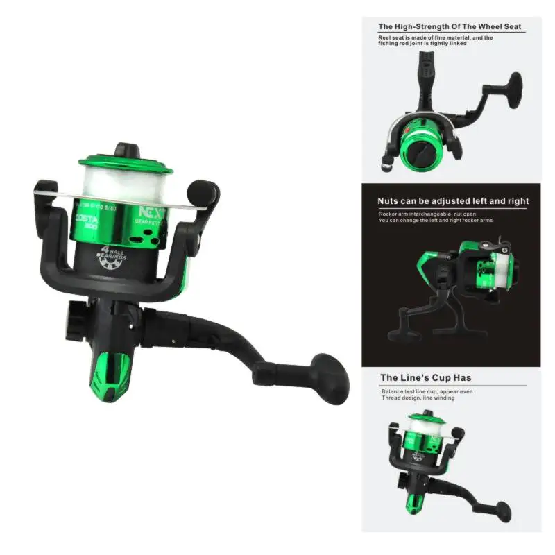 Новая стильная Катушка для спиннинга левая/правая пресной и соленой воды катушка