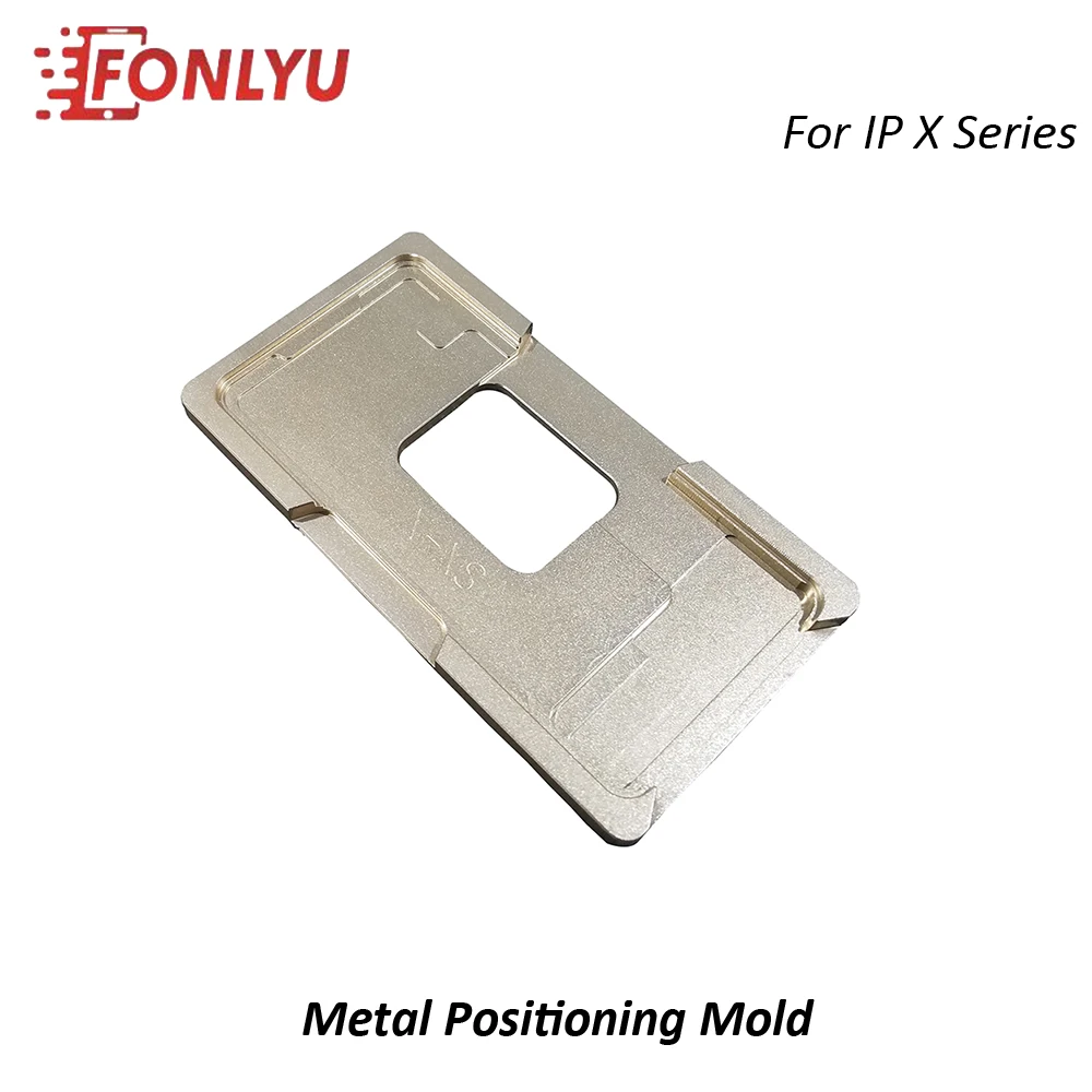 

High Quality Front Glass OCA Laminating Precision Metal Alignment Mold For iPhone X Xs XsMax Repair Tool