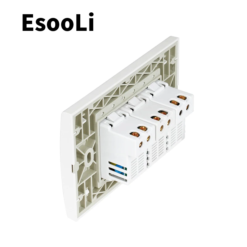 EsooLi США/AU стандартная настенная розетка USB 6 зарядное устройство порт для
