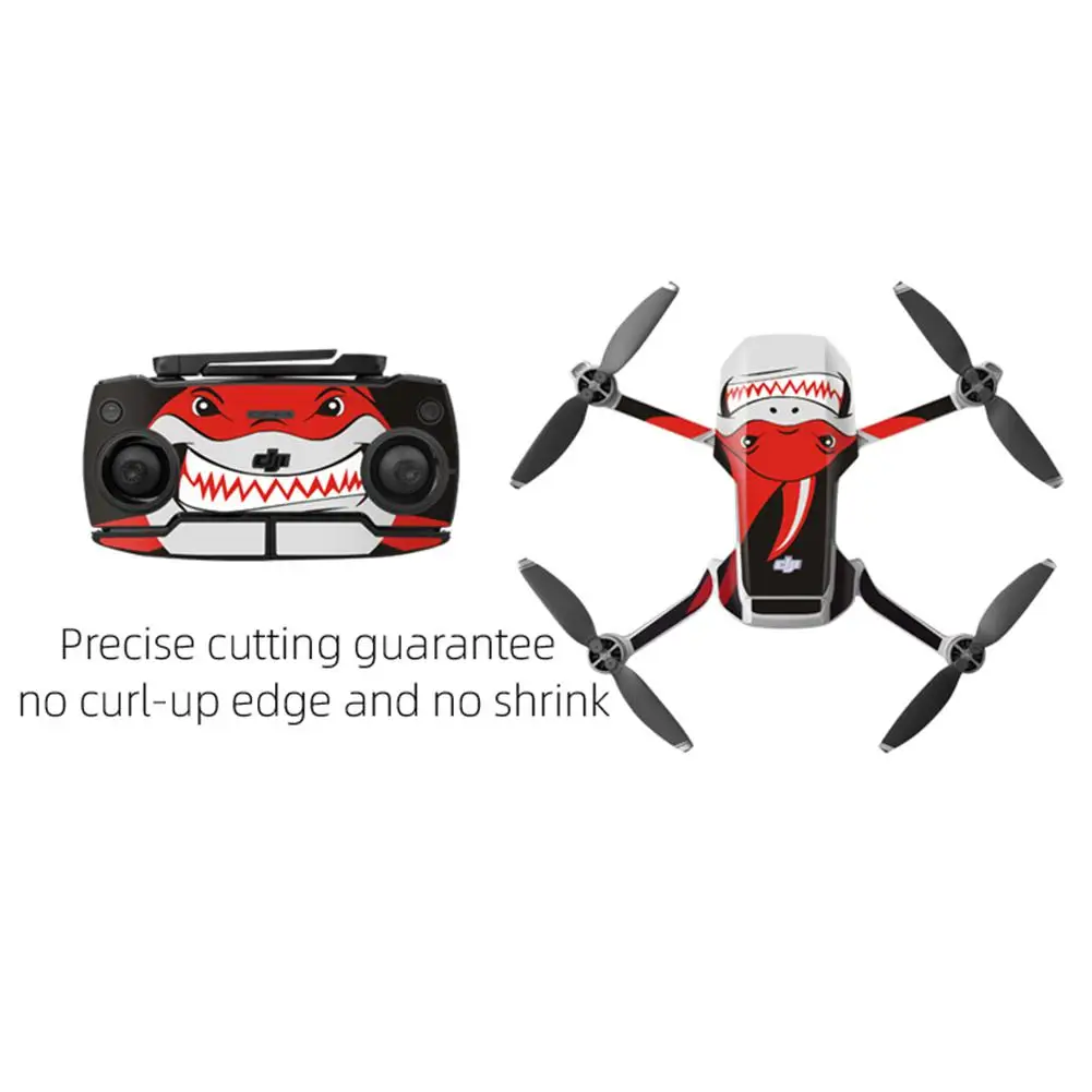 Наклейка для украшения корпуса DJI Mavic Mini Drone Body Arm and Controller Водонепроницаемая